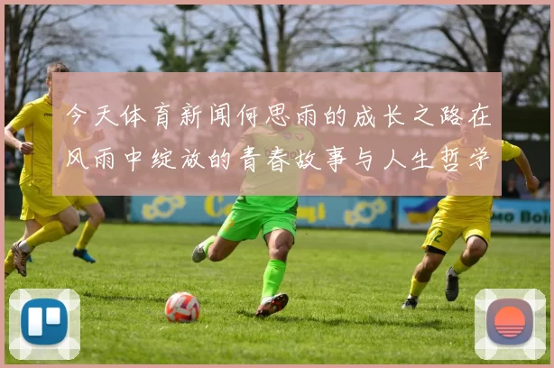 今天体育新闻何思雨的成长之路在风雨中绽放的青春故事与人生哲学